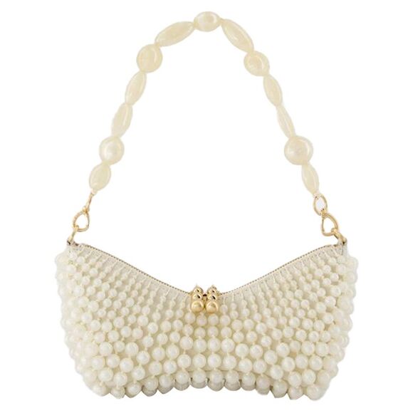 Cult Gaia Handbags - Mercier Clutch - Cult Gaia - Synthetic - White